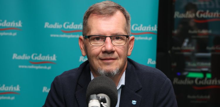 Andrzej Ryński w studiu Radia Gdańsk mówił o utrzymaniu kanałów oraz cieków wodnych na Żuławach