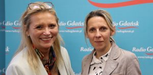 Beata Gwoździewicz i dr hab. Aleksandra Rutkowska (fot. Radio Gdańsk/Karol Pius)