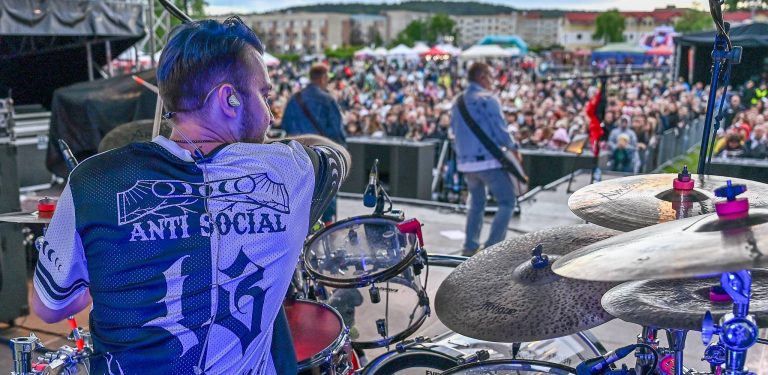Zespół Kobranocka na scenie w czasie Dni Redy 2026 (fot. Radio Gdańsk / Grzegorz Armatowski)