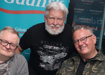 Grzegorz Grochowski, Wojciech Suleciński i Robert Kwiatek (fot. Radio Gdańsk/Adrian Kasprzycki)