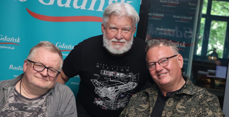 Grzegorz Grochowski, Wojciech Suleciński i Robert Kwiatek (fot. Radio Gdańsk/Adrian Kasprzycki)
