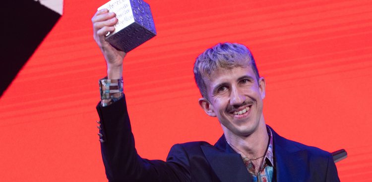 Grzegorz Piątek na Gali Nagrody Literackiej Gdynia