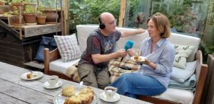 Włodzimierz Raszkiewicz i Hanna Smuczyńska (fot. Radio Gdańsk/Włodzimierz Raszkiewicz)
