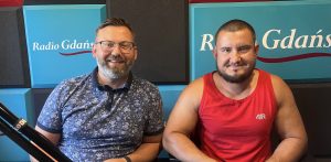 Piotr Mieleszczuk, wiceprezes KS Damnica oraz Mateusz Syldatk, trener sportów siłowych