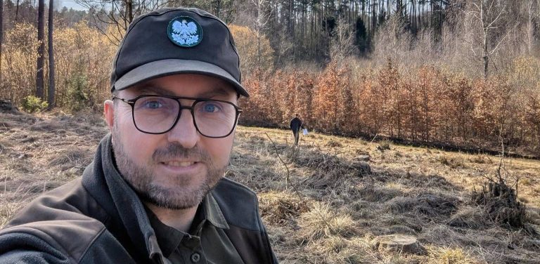 Karol Skonieczny, rzecznik Nadleśnictwa Starogard Gdański (fot. archiwa prywatne)