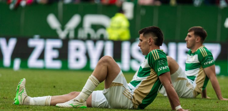 Lechia Gdańsk spadła do 1.ligi dwóch sezonach gry na najwyższym poziomie rozgrywkowym (Fot. KFP/Jakub Steinborn)