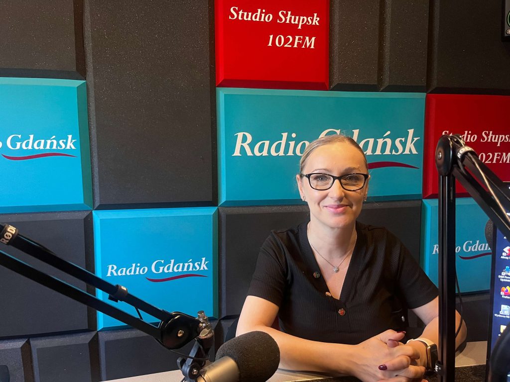 Magdalena Jasińska w Studiu Słupsk