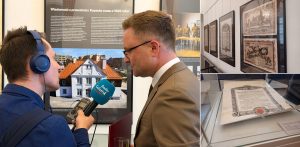 Zamek w Kwidzynie zaprezentował wystawę "Wiadomość z przeszłości"