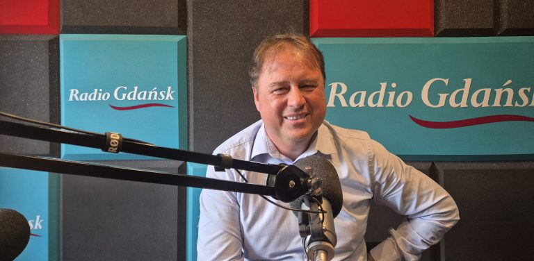 Mariusz Ożarek, dyrektor Zarządu Dróg Powiatowych w Słupsku (Fot. Radio Gdańsk/Przemysław Woś)