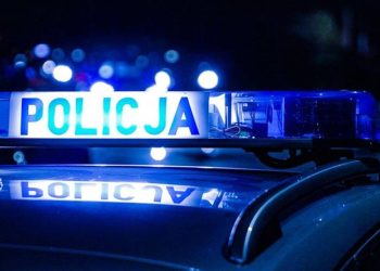 Wypadek motocyklowy na obwodnicy Trójmiasta - na zdjęciu radiowóz