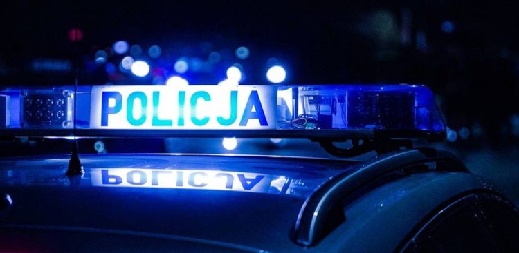 Wypadek motocyklowy na obwodnicy Trójmiasta - na zdjęciu radiowóz