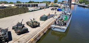 Święto 16 Żuławskiego Pułku Logistycznego Obrońców Westerplatte z Elbląga, 02.06.2026 r. (fot. Radio Gdańsk/Marek Nowosad)