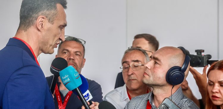 Władimir Kliczko w Gdańsku na Konferencji na rzecz Odbudowy Ukrainy