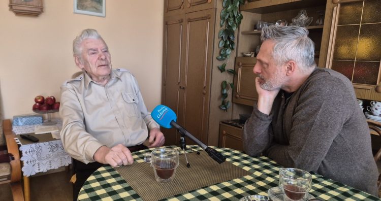 Zdzisław Gągała i Przemysław Woś (fot. Radio Gdańsk)