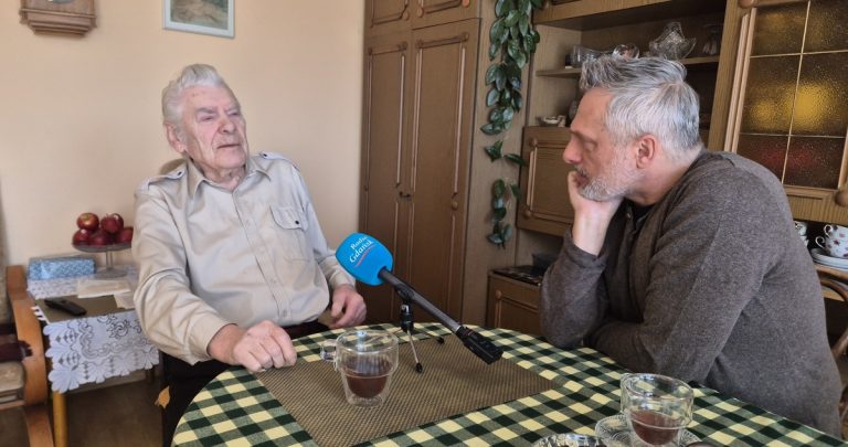 Zdzisław Gągała i Przemysław Woś (fot. Radio Gdańsk)