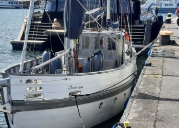 Jacht Tradewinds zacumował w Gdyni