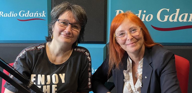 Beata Kątnik, Marzena Gmińska (Fot. Radio Gdańsk/Joanna Merecka-Łotysz)