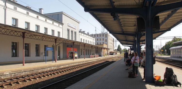 Dworzec kolejowy w Elblągu