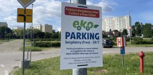 Eko parking przy Ergo Arenie
