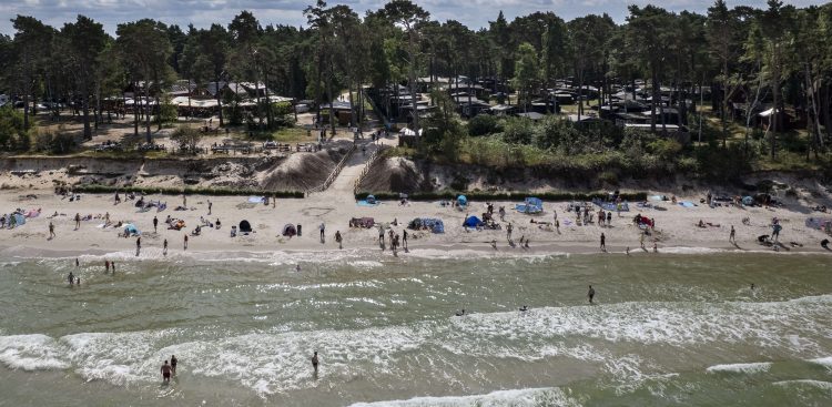 Plaża w Lubiatowie (fot. Paweł Marcinko / KFP)