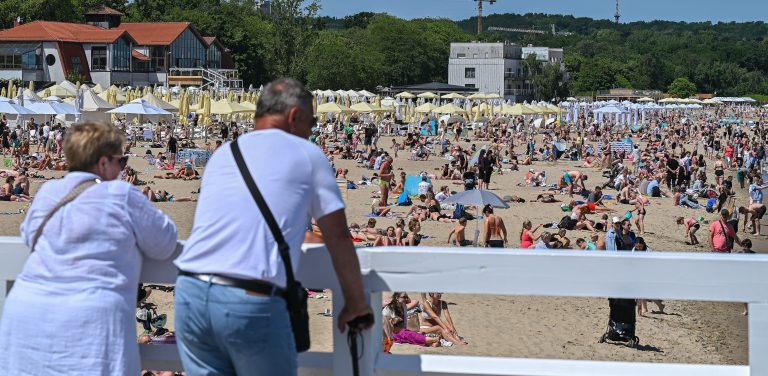 Kąpieliska w Sopocie co roku przyciągają wielu turystów
