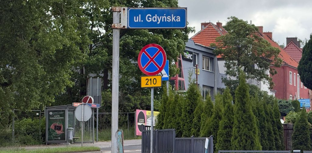 Drogowskaz ul. Gdyńska