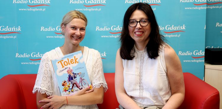 Gośćmi Alicji Samolewicz-Jeglickiej były psycholog Aleksandra Musielak oraz autorka książki „Tolek i Ciociulka” – Monika Korobowicz (fot. Radio Gdańsk/Martyna Krawcewicz)