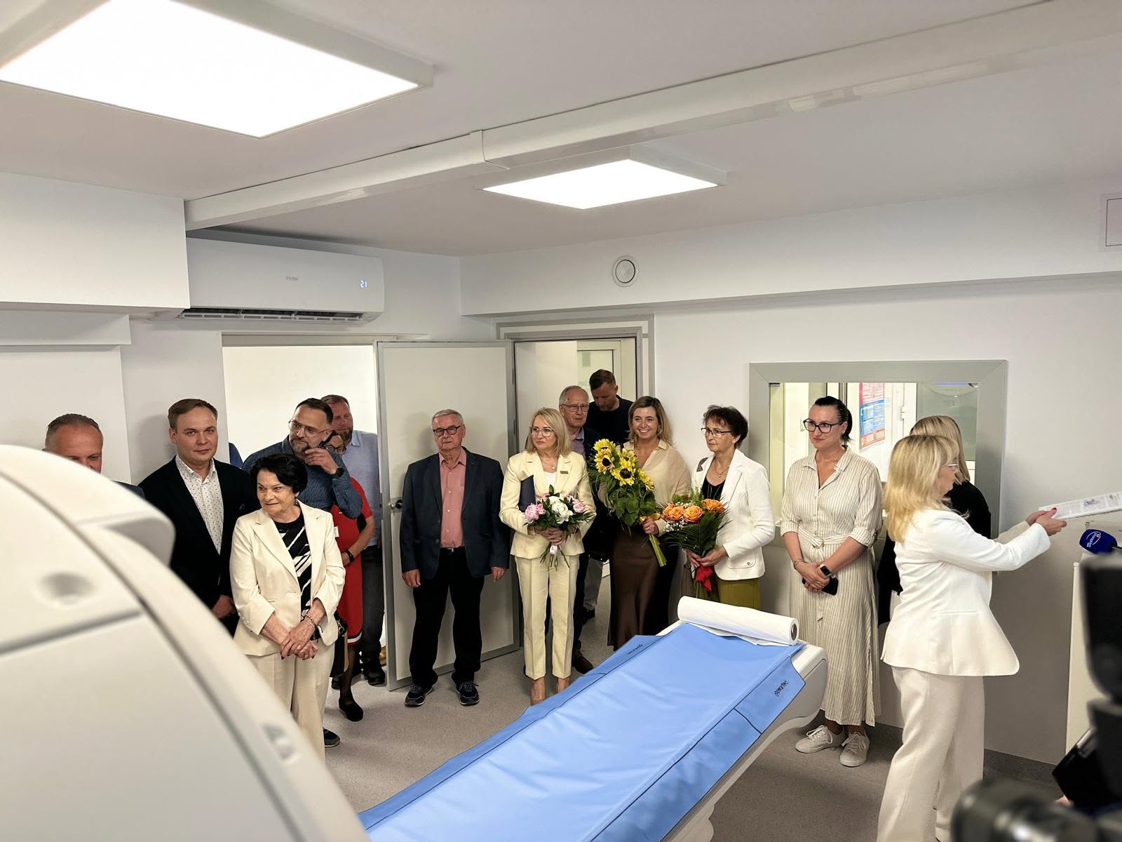 Tomograf komputerowy w szpitalu w Człuchowie