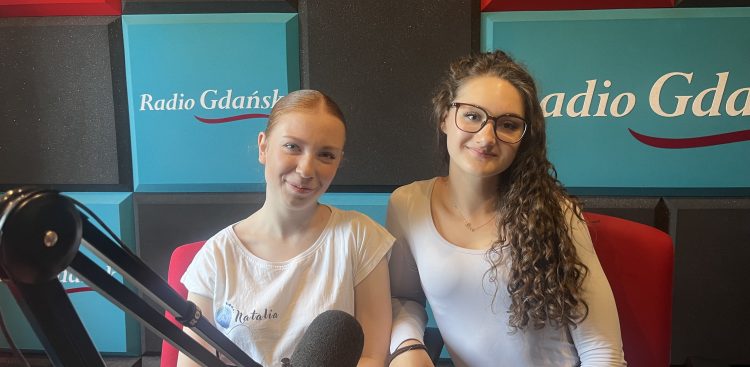 Natalia Czekaj, Aleksandra Nurowska (Fot. Radio Gdańsk/Joanna Merecka-Łotysz)