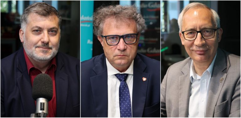 Artur Dziambor, Jacek Karnowski, Kazimierz Smoliński (fot. Radio Gdańsk/Martyna Krawcewicz)