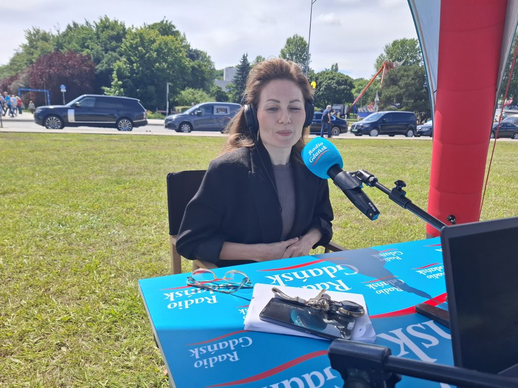 Na zdjęciu Wiktoria Wysocka z wydziału kultury Urzędu Miasta Gdynia