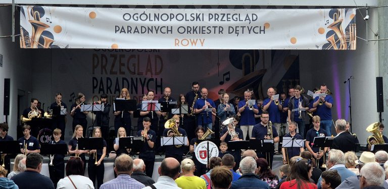 Przegląd orkiestr dętych w Rowach