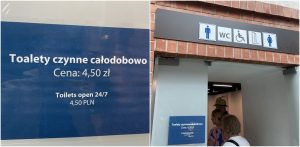 Toaleta na dworcu PKP Gdańsk Główny