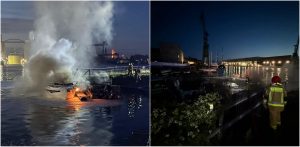 Warte setki tysięcy złotych motorówki spłonęły