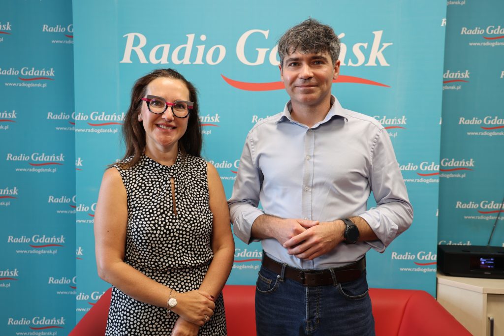 Dr Anna Bogacka i prof. Maciej Grzybek