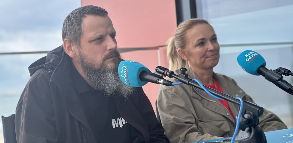 Na zdjęciu Joanna Jarzęcka-Stąporek i Piotr Kalka, archeolodzy Muzeum II Wojny Światowej
