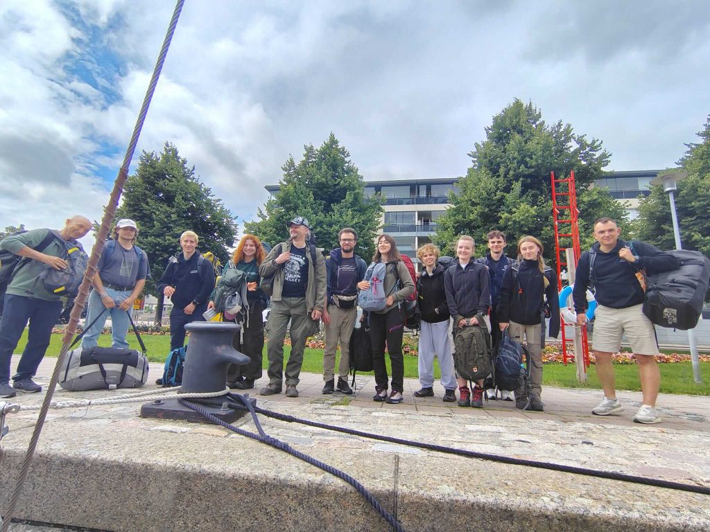 Na pokładzie Generała Zaruskiego będą też prowadzone prace typowo żeglarskie