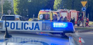 policjant potrącił seniorkę na pasach