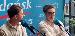 L. Radacka-Majek i P. Kowalewski z Muzeum Emigracji w Gdyni