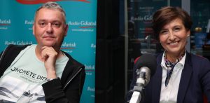 Michał Brandt i Magdalena Węgrowicz (Fot. Radio Gdańsk/Paweł Marszałkowski)