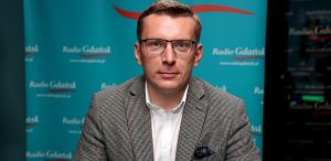 Mateusz Richert w studiu Radia Gdańsk