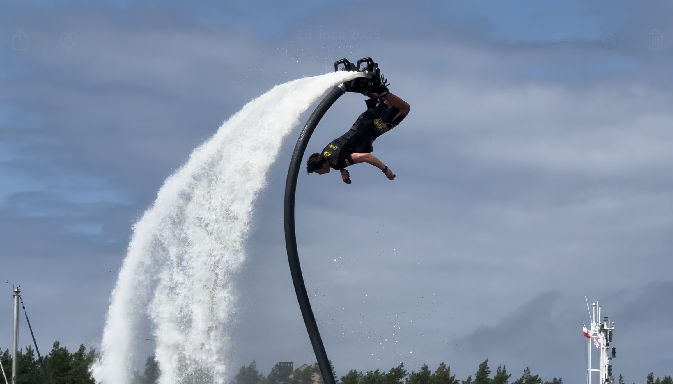 Mistrzostwa we flyboardzie w Ustce