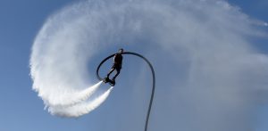 Mistrzostwa we flyboardzie w Ustce