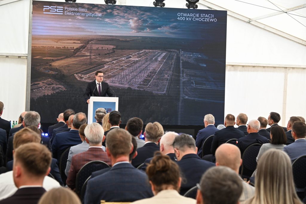 Uroczyste zakończenie budowy "Stacji 400 kV Choczewo"