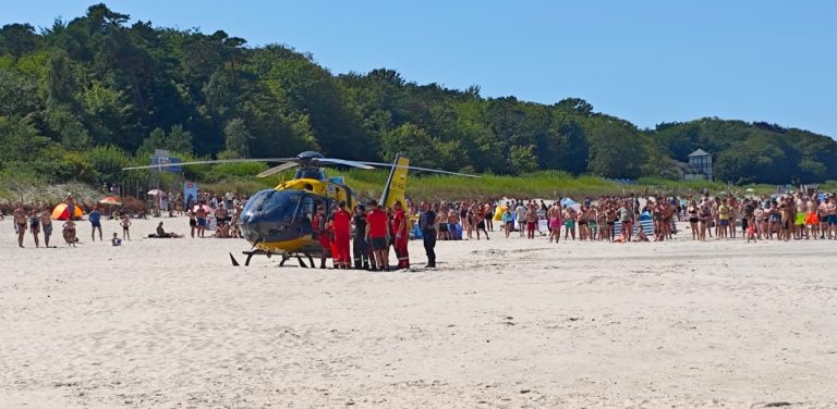 akcja ratunkowa Ustka lotnicze pogotowie ratunkowe