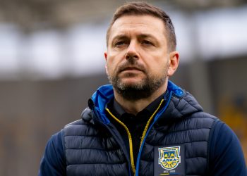 Prezes Arki Gdynia, Wojciech Pertkiewicz (Fot. KFP/Mateusz Słodkowski)