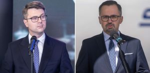 Wśród osób poza partią są Piotr Müller i Marcin Horała
