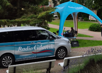 Samochód Radio Gdańsk namiot