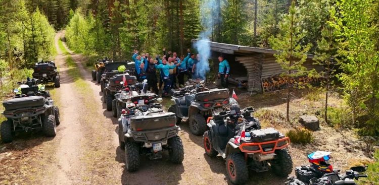 Quad Team Rescue - pierwszy w Polsce społeczny oddział poszukiwawczy (fot.  Radio Gdańsk/Łukasz Kosik)