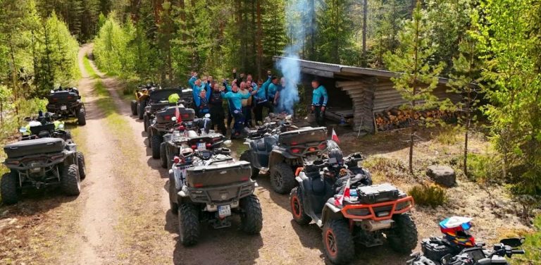 Quad Team Rescue - pierwszy w Polsce społeczny oddział poszukiwawczy (fot.  Radio Gdańsk/Łukasz Kosik)